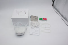 Transparent HEPA filter Mask - Clear 3-speed Fan Airflow Mask - N95 Filter, One-way Air Valve   - Lyfy-CLEAR-HEPA-Mask LyFy.co