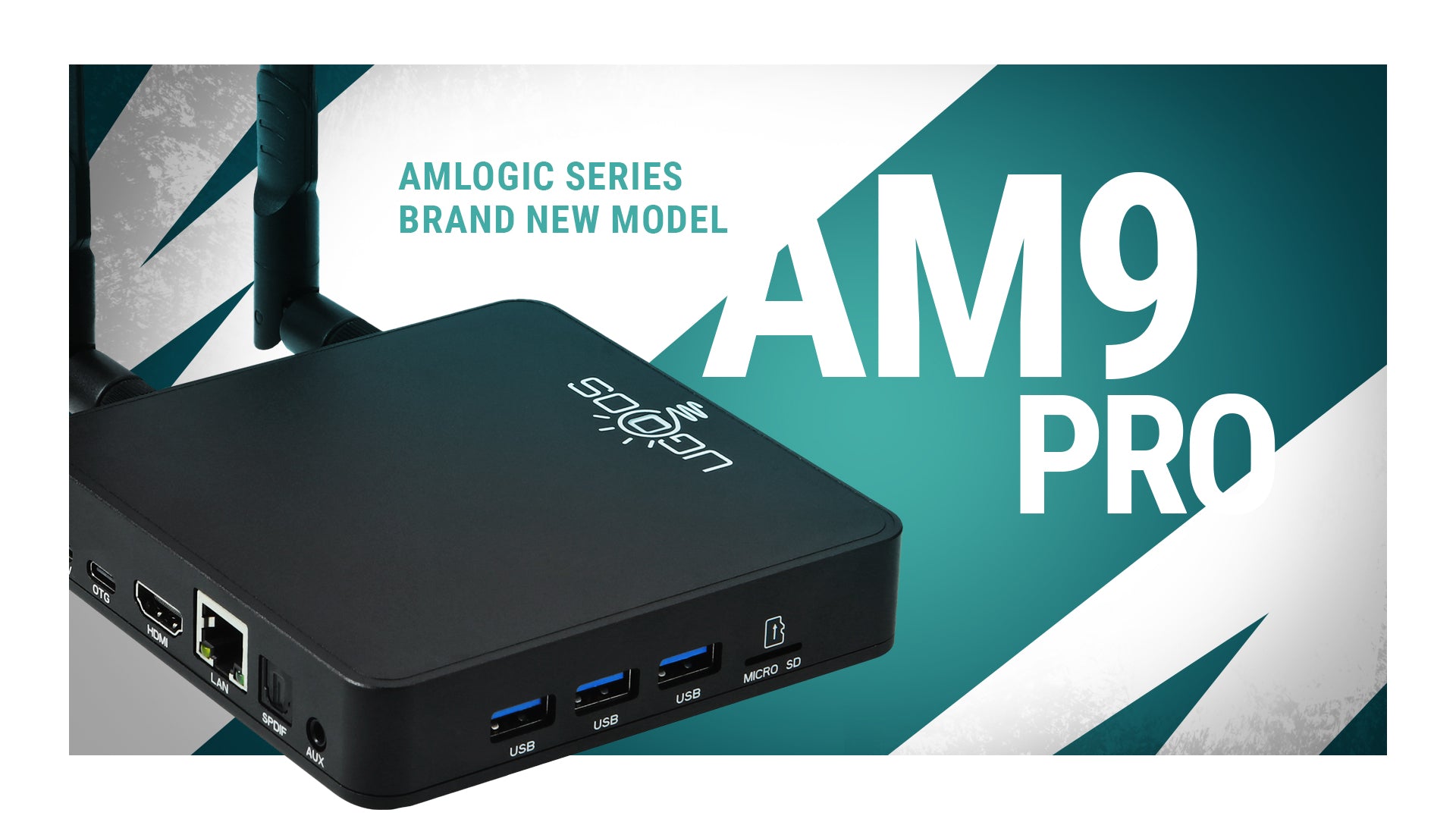 Ugoos AM9 PRO Dolby Vision DDR5 Android 14 Amlogic S905X5 Smart TV BOX - Ships JAN 25