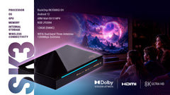 UGOOS SK3 8K RockChip RK3588S2 Android TV Box 8GB DDR4 + 128GB eMMC