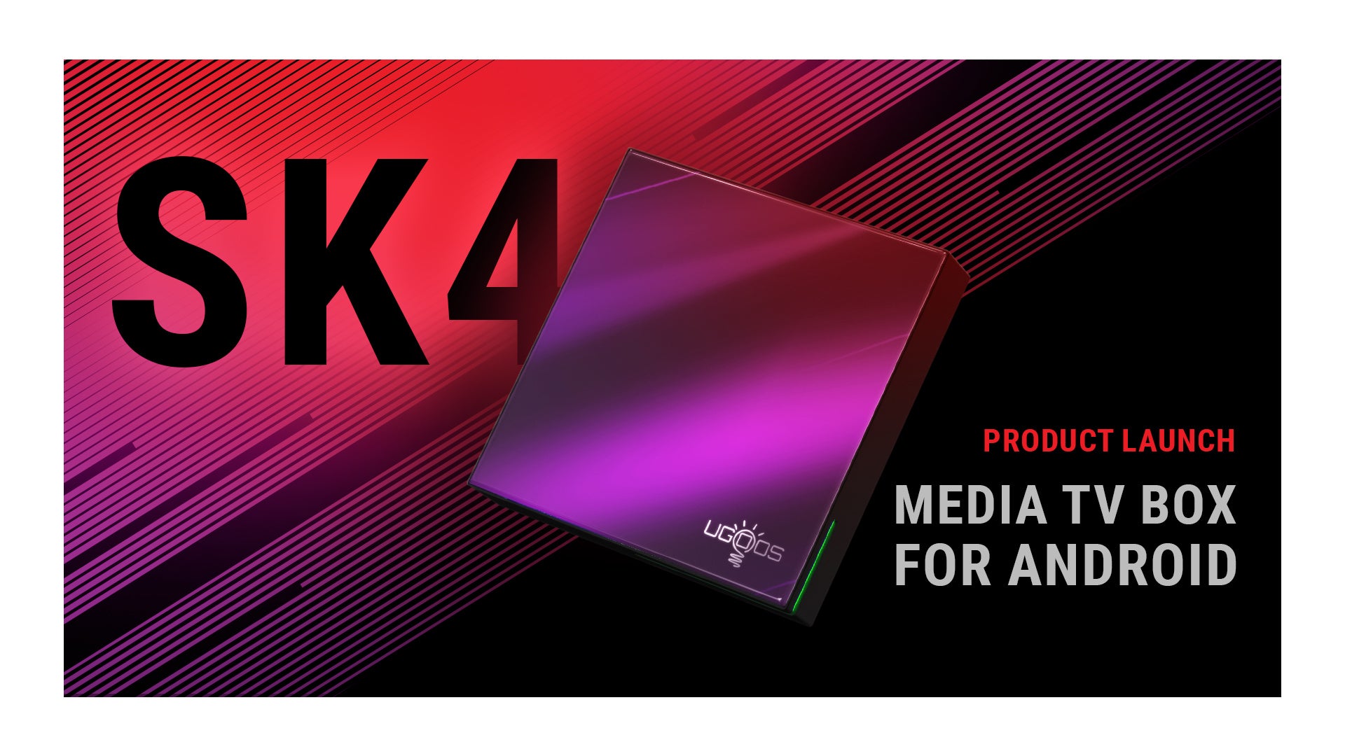 UGOOS SK4 Android 14 Dolby Atmos TV box