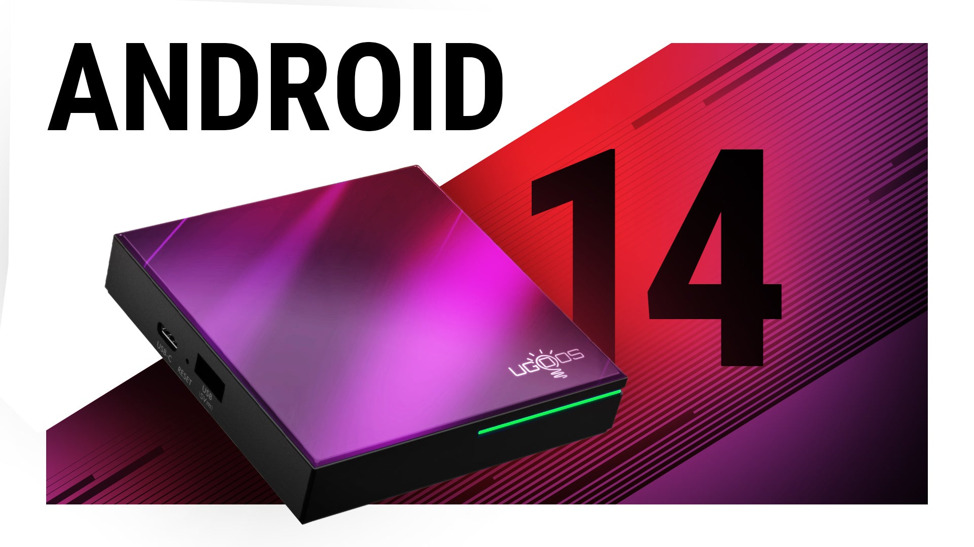 UGOOS SK4 Android 14 Dolby Atmos TV box