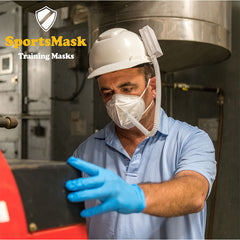 HEPA Filter Face Mask, Oxygen Ventilator Sports Mask, 3-Speed Airflow Ventilator, Air Purifier Masks PM2.5 H13 - LYFY-HEPA-MASK LyFy.co